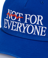 Jamie West Slogan Embroidery Washed Ballcap - Navy