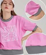NMA Square 5-Part T-Shirt - Pink