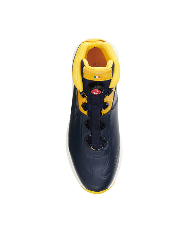 MEN'S GOLF SHOES BOLOGNA - NAVY/YELLOW