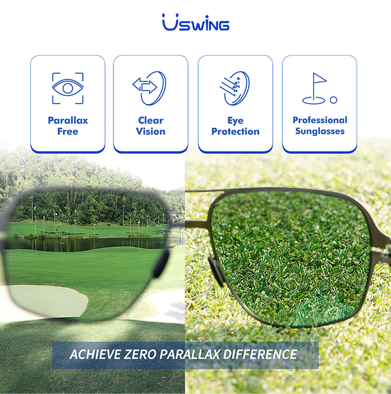 (Sunny) Uswing Mojing Golf Sunglasses ROSE EDITION