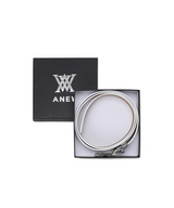 Men's Two Way Pattern Belt - White