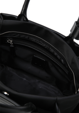 Women's Two Tone Tote Bag - Black