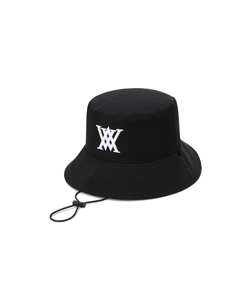 Uni Logo Mosaic Reversible Bucket Hat - Black