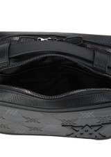 Uni Logo Stitch Square Pouch - Black