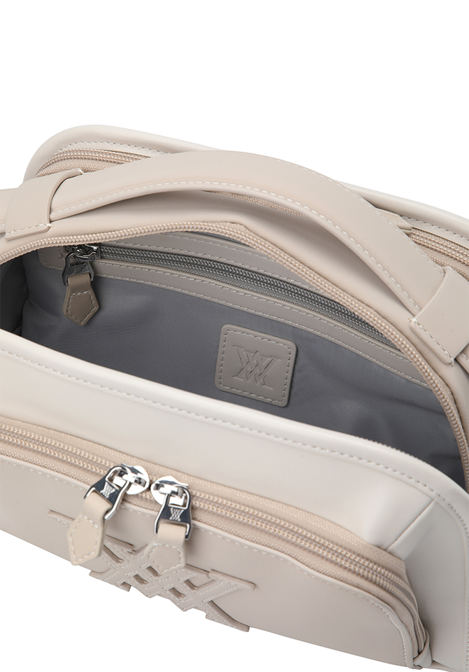 Uni Pocket Two Way Pouch - Light Beige
