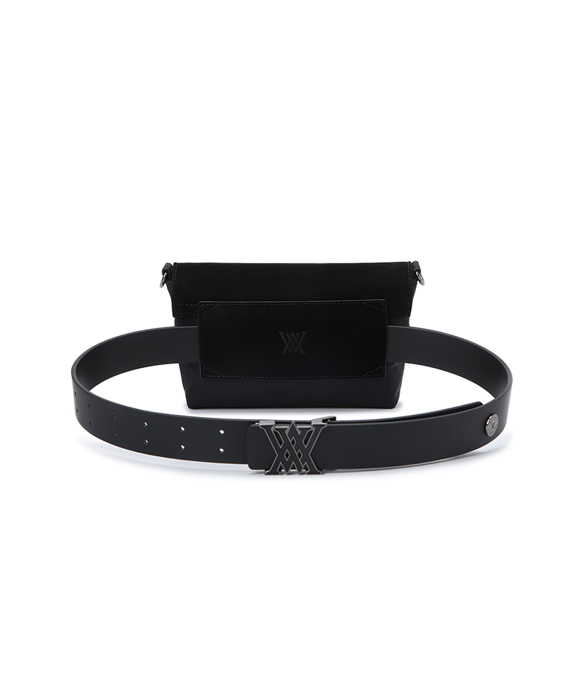 Women's Twinkle Belt Pouch - Black