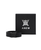 Women's Double Belt - Black