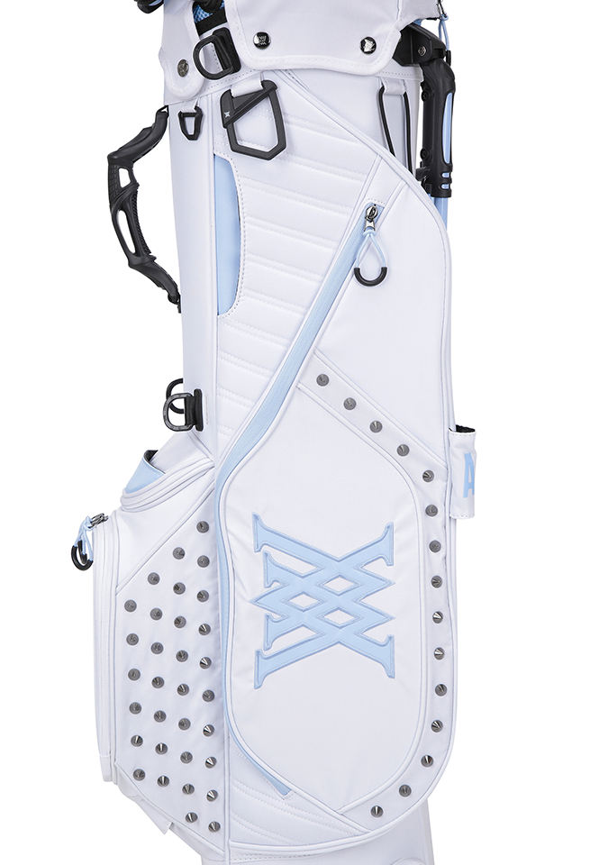 8 Lightweight Stud Stand Bag - White