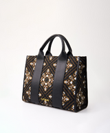 UTAA Midnight Panther Baroque Tote Bag - Black