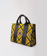 UTAA Midnight Panther Baroque Tote Bag - Yellow