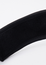 UTAA Women's Midnight Panther Baroque Ribbon Sun Visor - Black