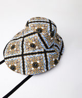 UTAA Women's Midnight Panther Baroque Bucket Hat - Sky Blue