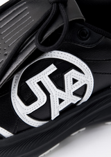 UTAA Women's Stride Emblem Derby Kiltie Sneakers - Black