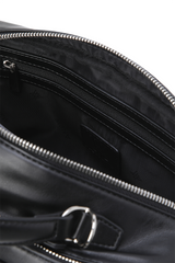 Women's Padded Color Pouch - Black