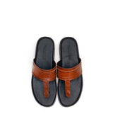 ALL CLASSIC Tobe Flip Flop - Brown Croco