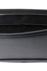 Uni Logo Intaglio Clutch - Black