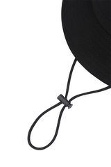 Unisex Top Logo Bucket Hat - Black