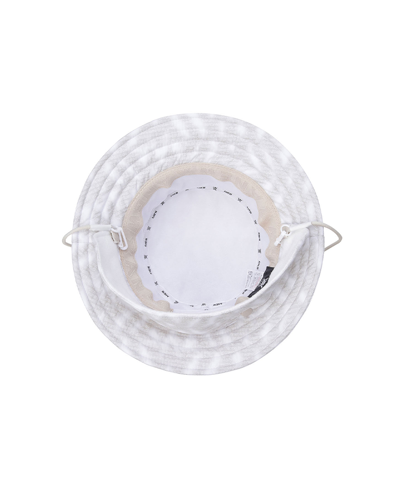 Women's Logo Pattern Hat - Beige