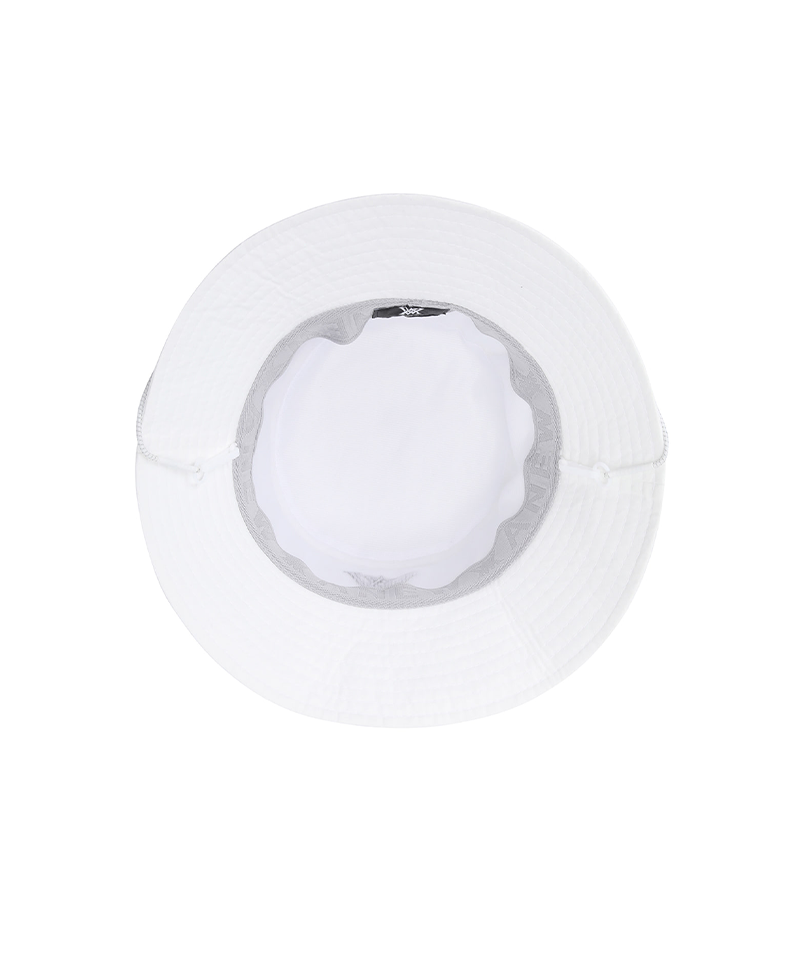 Uni Multi Pocket Bucket Hat - White