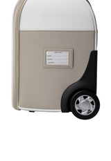 Unisex Incision Trolley Boston Bag - Beige