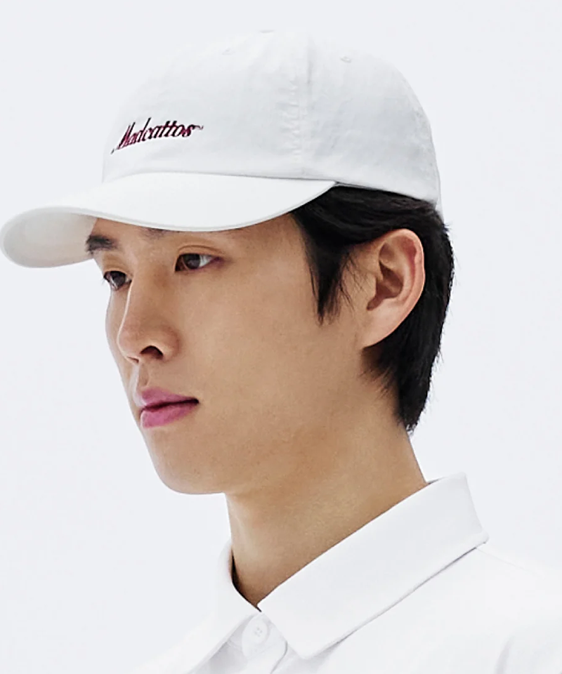 MCC Bio Washed Logo Ball Cap - Off White