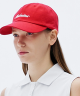 MCC Bio Washed Logo Ball Cap - Red