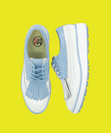 Black Label Natural Leather 2WAY Leather Sole High-Up Balance Golf Shoes - 3 Colors