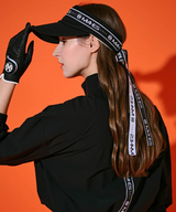 Black Label Wide Brim Sun Cap