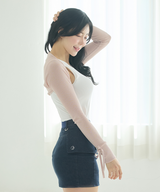J.Jane Summer Shrug Summer Bolero Cardigan - Beige