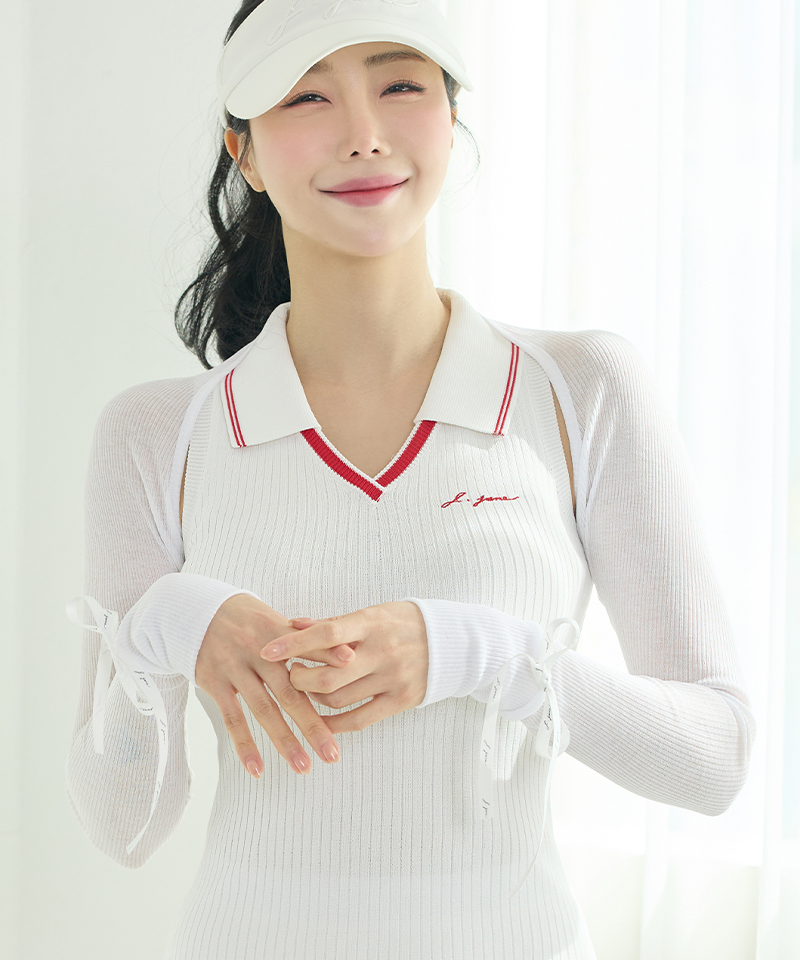 J.Jane Summer Shrug Summer Bolero Cardigan - White