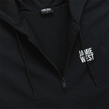 Jamie West Active Half Zip-up Hoodie Pullover - Black