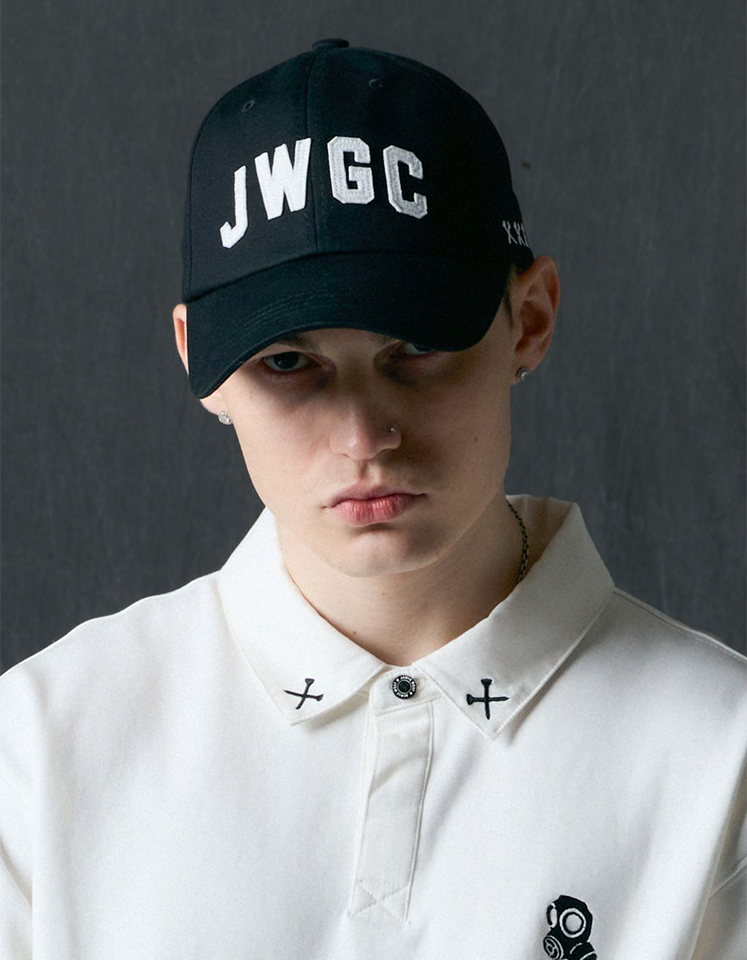 Jamie West Applique Ballcap - Black