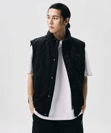 Jamie West Primaloft Hidden Hoodie Heavy Vest - Black