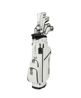 Jamie West Riders Stand Bag - White