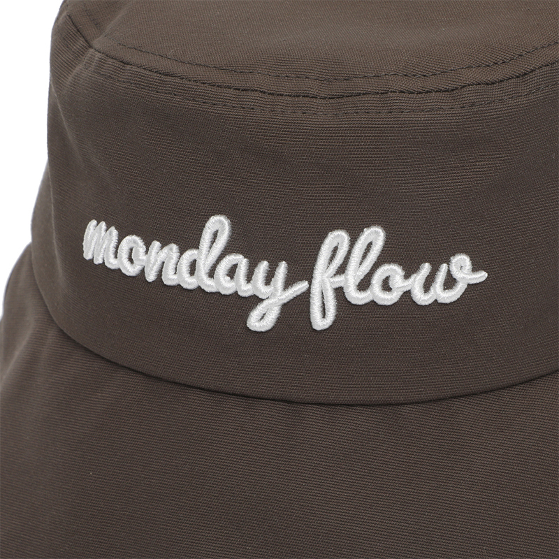 Monday Flow Ponytail Bucket Hat (Waterproof) - Dark Brown