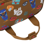Lunch Cooler Bag Shoulder Strap Dog - Brown