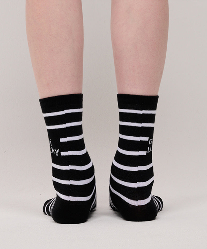 MACKY Golf: Hi Macky Stripe Socks - 3 Colors