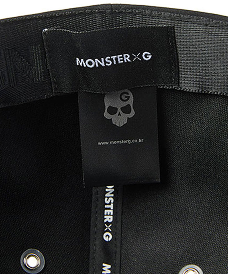 Monster G Mini Skull Ball Cap - Black