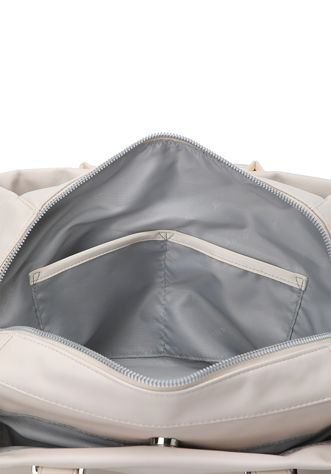 Uni Double Pocket Tote Bag - Ivory
