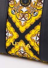 UTAA Midnight Panther Baroque Tote Bag - Yellow