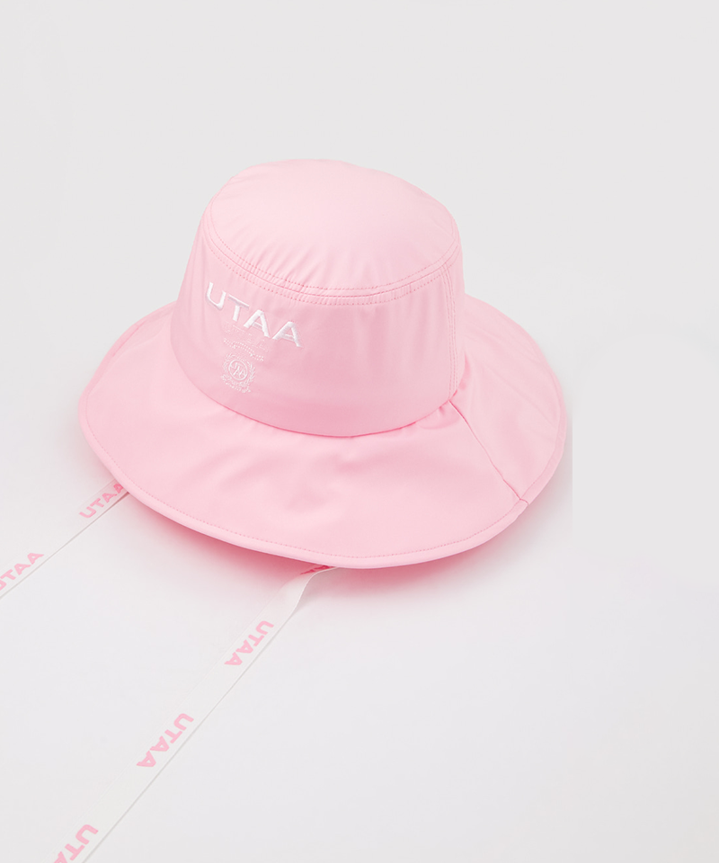 UTAA Women's Laurel Symbol Emblem Bucket Hat - Light Pink