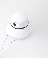 UTAA Atelier Braid Color Bucket Hat - White