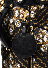 UTAA Midnight Panther Baroque Strand Caddie Bag - Black