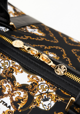UTAA Midnight Panther Baroque Boston Bag - Black