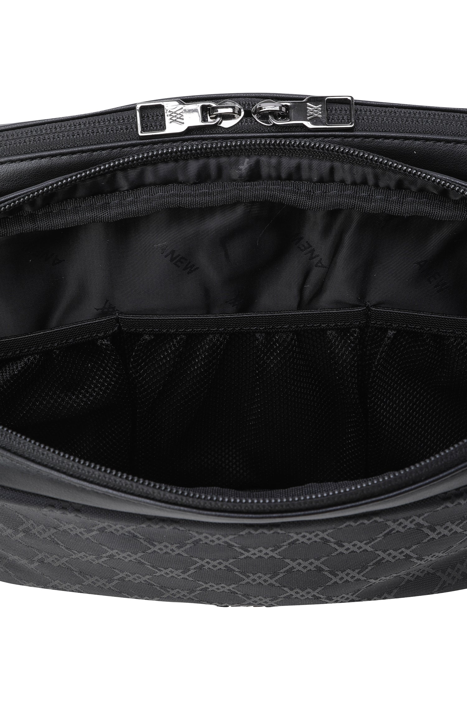 Anew Golf Jacquard Easy Pouch - Black