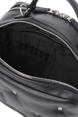 Women's Padded Color Pouch - Black