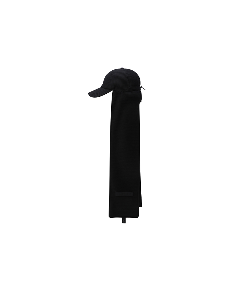 Unisex Muffler Cap - Black