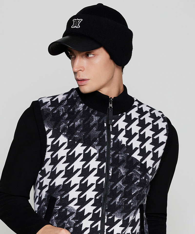 Unisex Knit Band Ballcap - Black