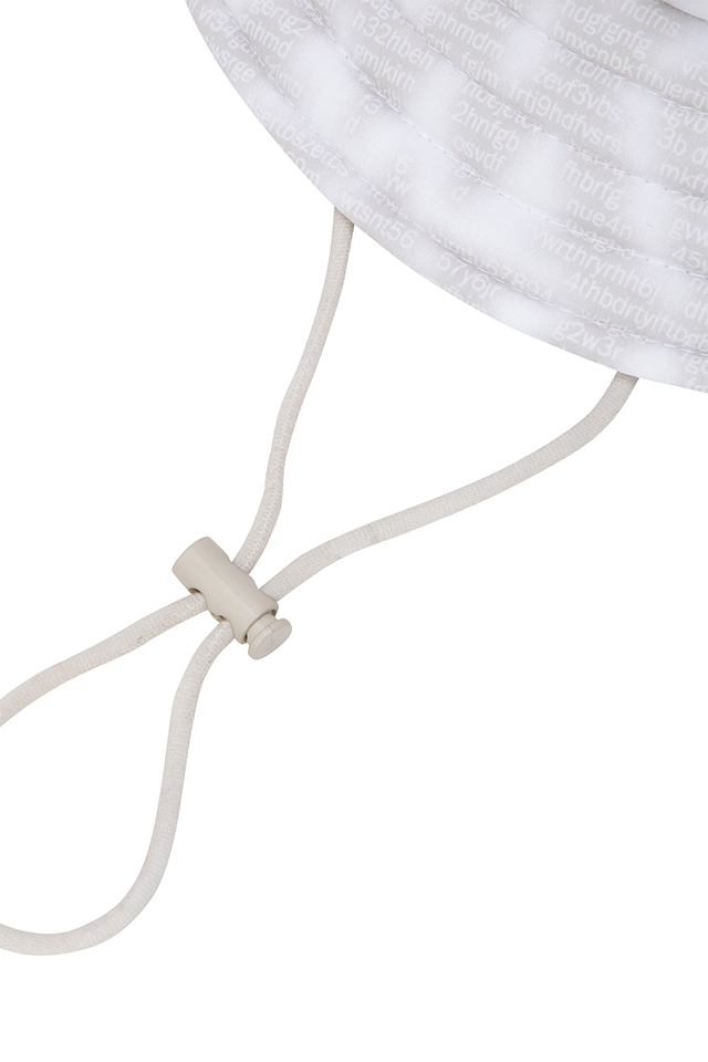 Women's Logo Pattern Hat - Beige