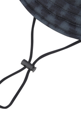 Women's Logo Pattern Hat - Black